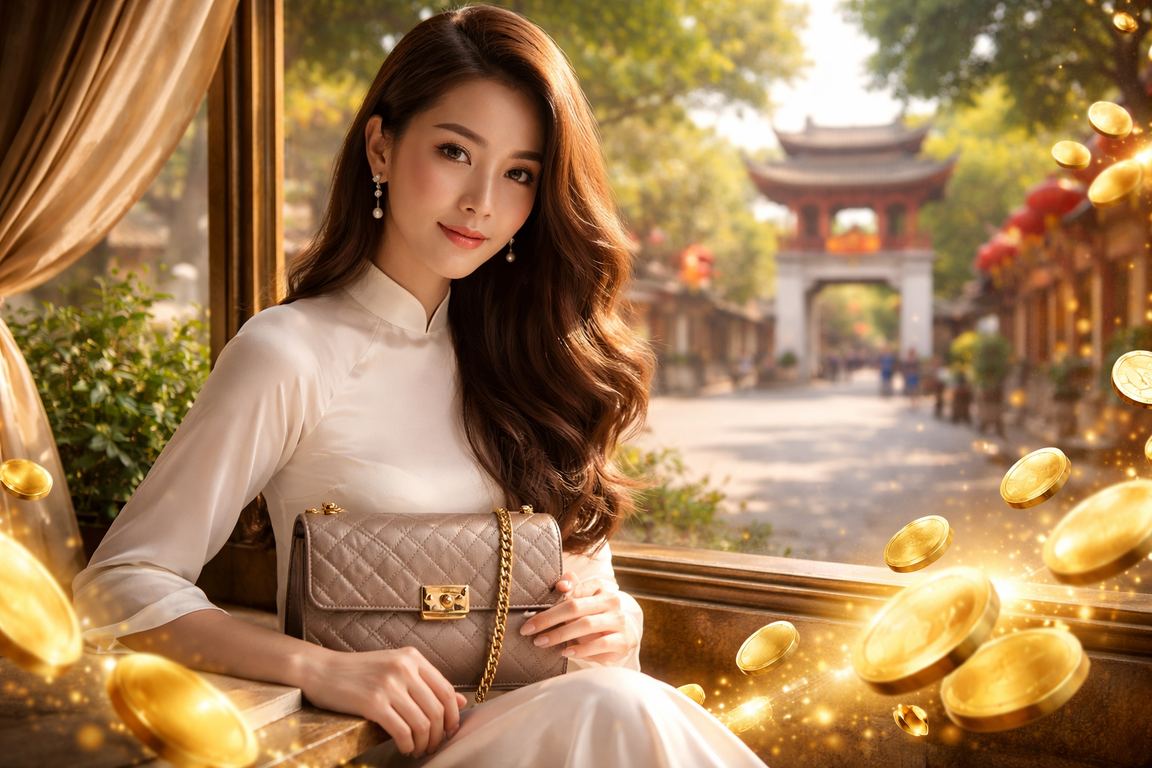 Người dùng Hà Nội kiểm tra tài khoản và nhận cashback trên điện thoại